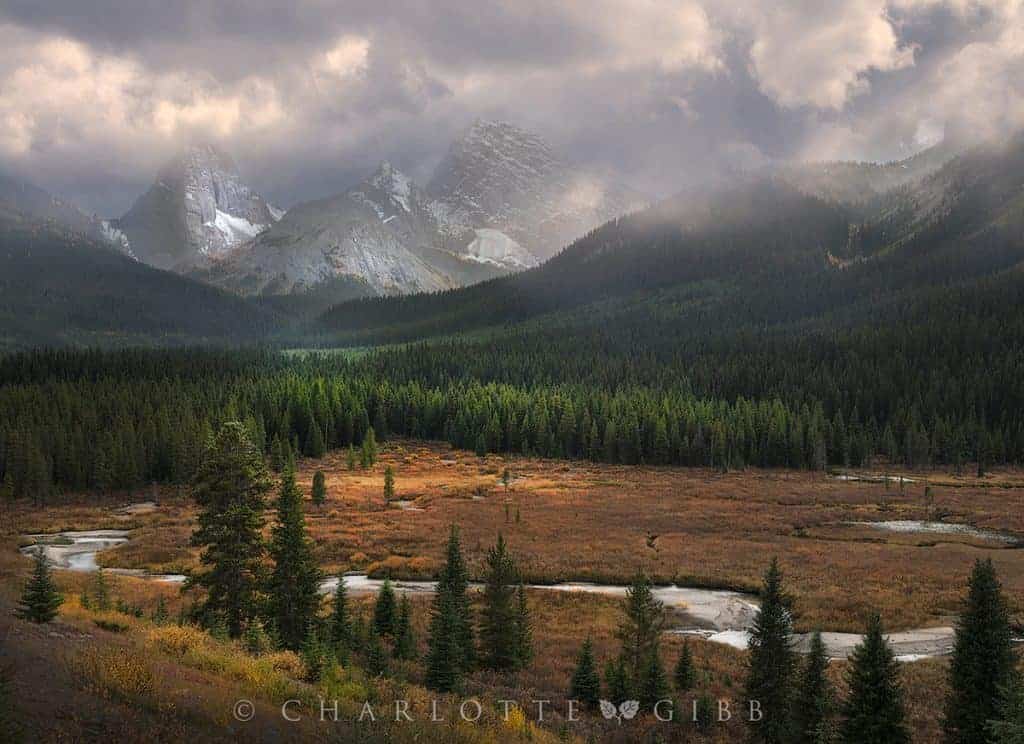 Finding Inspiration in Your Fall Photography 6 Gibb Charlotte Canadian Rockies Storms A Comin