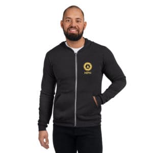 Unisex Lightweight Zip Hoodie Charcoal Black Triblend Front 63f2bfceb566d.jpg